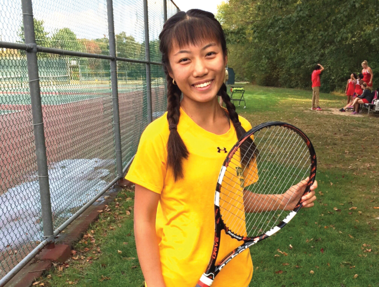 Michelle Liu helps lead WW-P High School South girls’ tennis to success