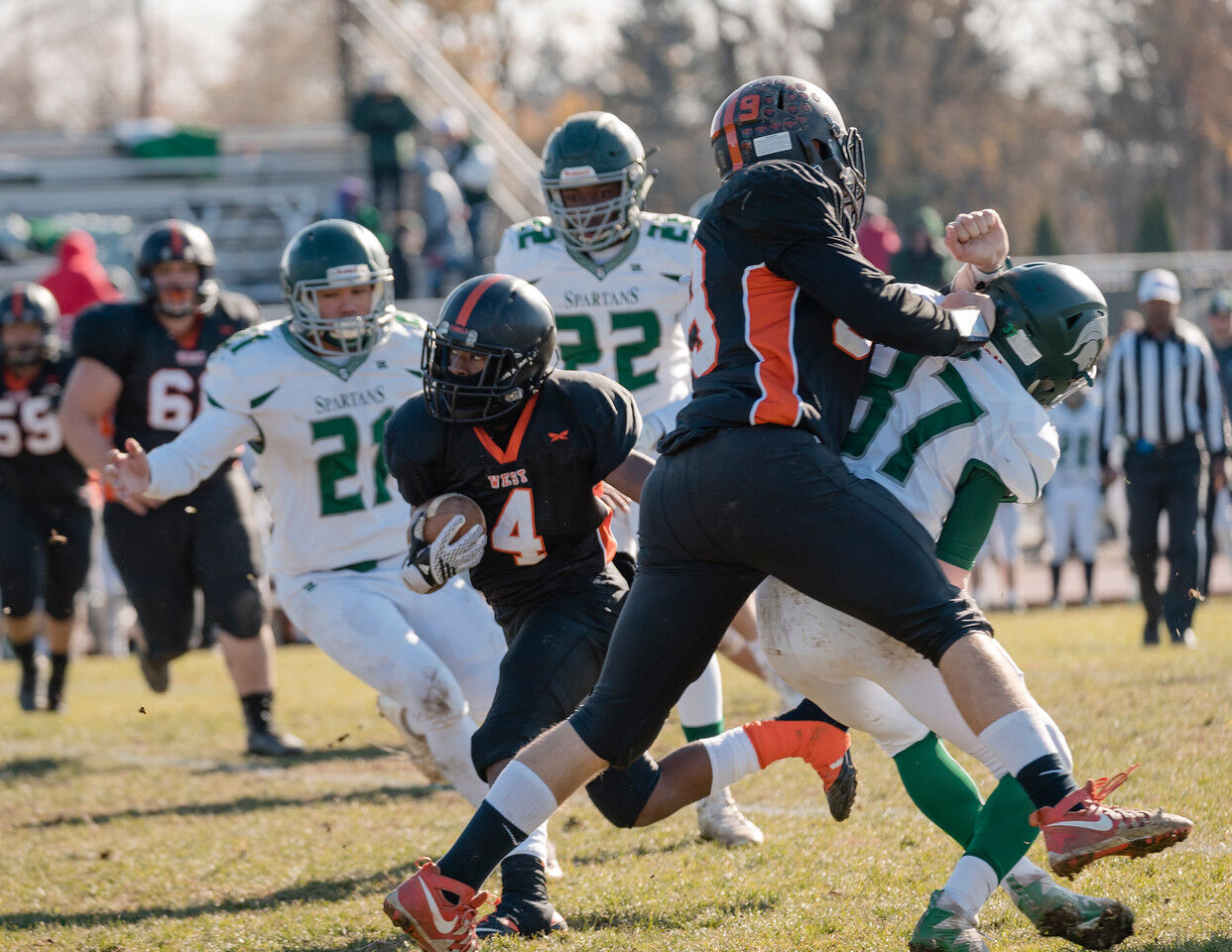 PHOTOS: Steinert vs. West annual Thanksgiving football game
