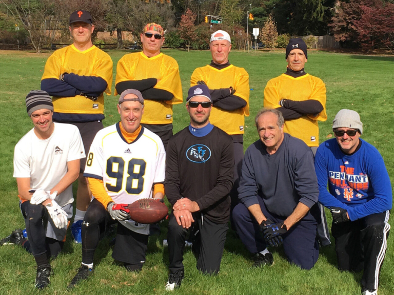 Far from the NFL, an over-the-hill gang is a football tradition