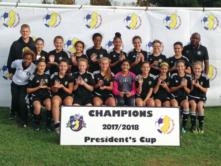 Bordentown Jaguars 04 girls’ soccer team takes Presidents Cup