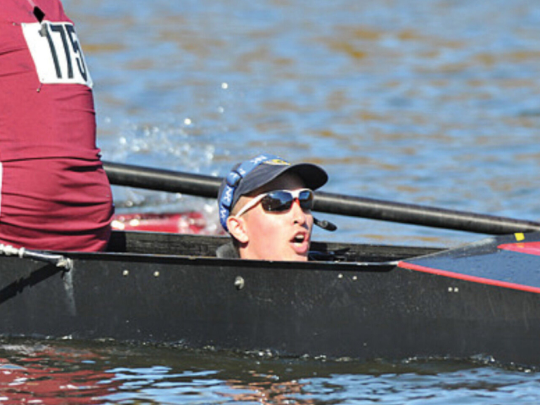 Bordentown native Chris Chilelli gets ahead in the water