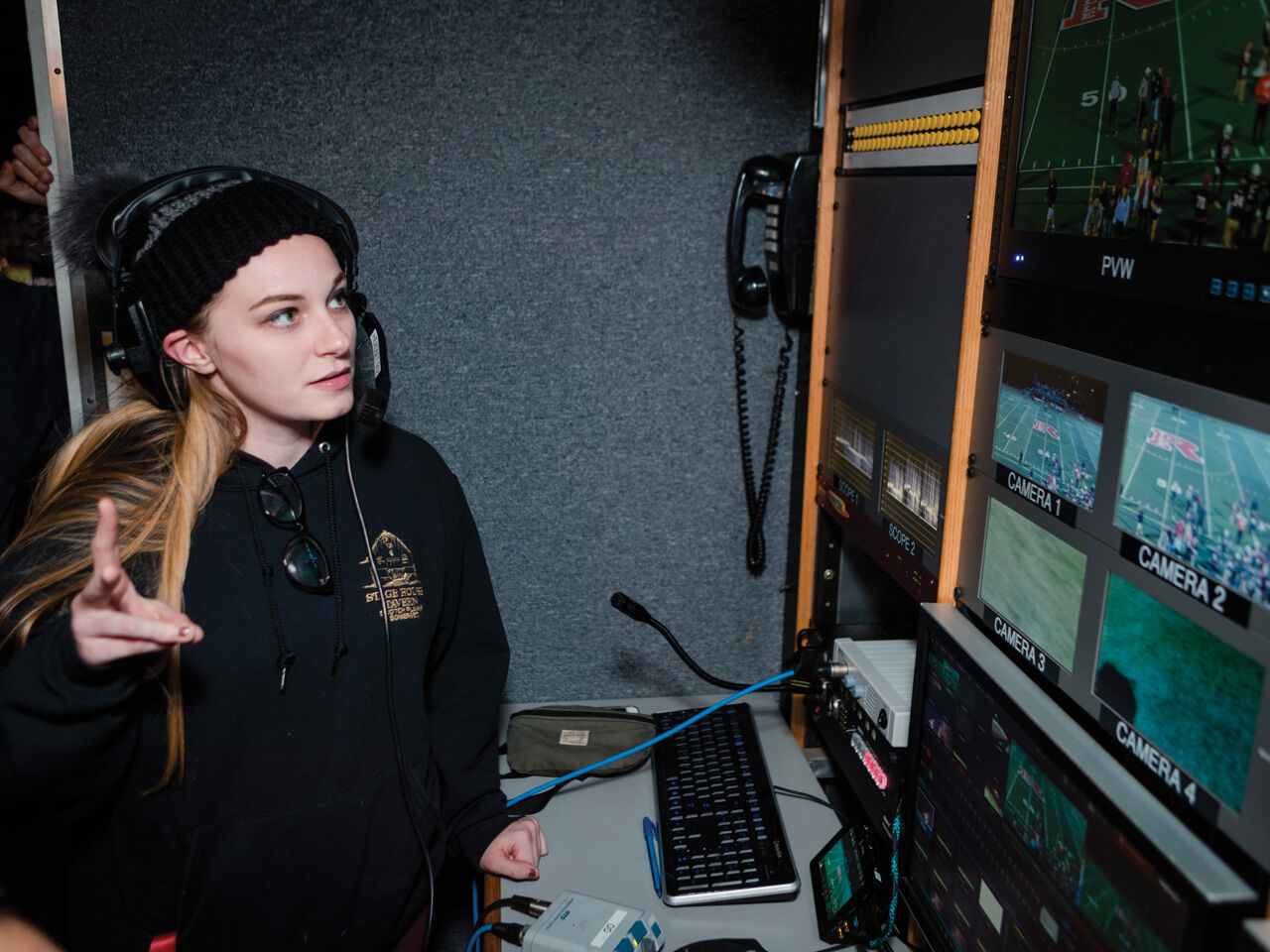 MCCC TV broadcast of Robbinsville Football Game-6422