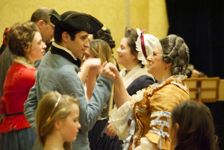 Dance like the founding fathers at the Patriots Week Colonial Ball