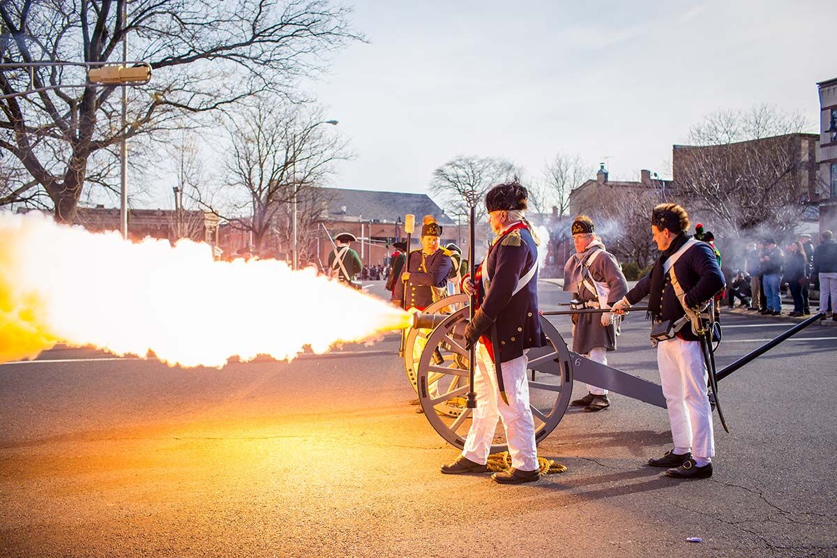 Photo Courtest of Drifting Focus Photography – Old Barracks Museum Battle of Trenton Reenactment