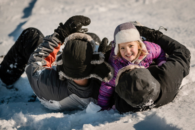 PHOTOS: Robbinsville, Hamilton residents take advantage of season’s first snowfall