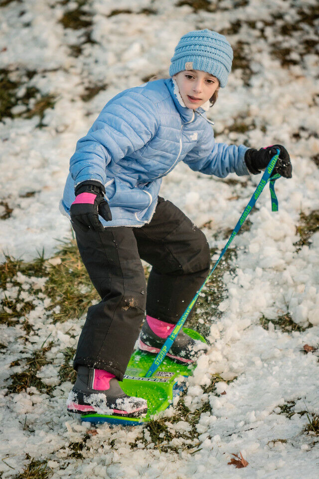 Hamilton residents take advantage of season’s first snowfall