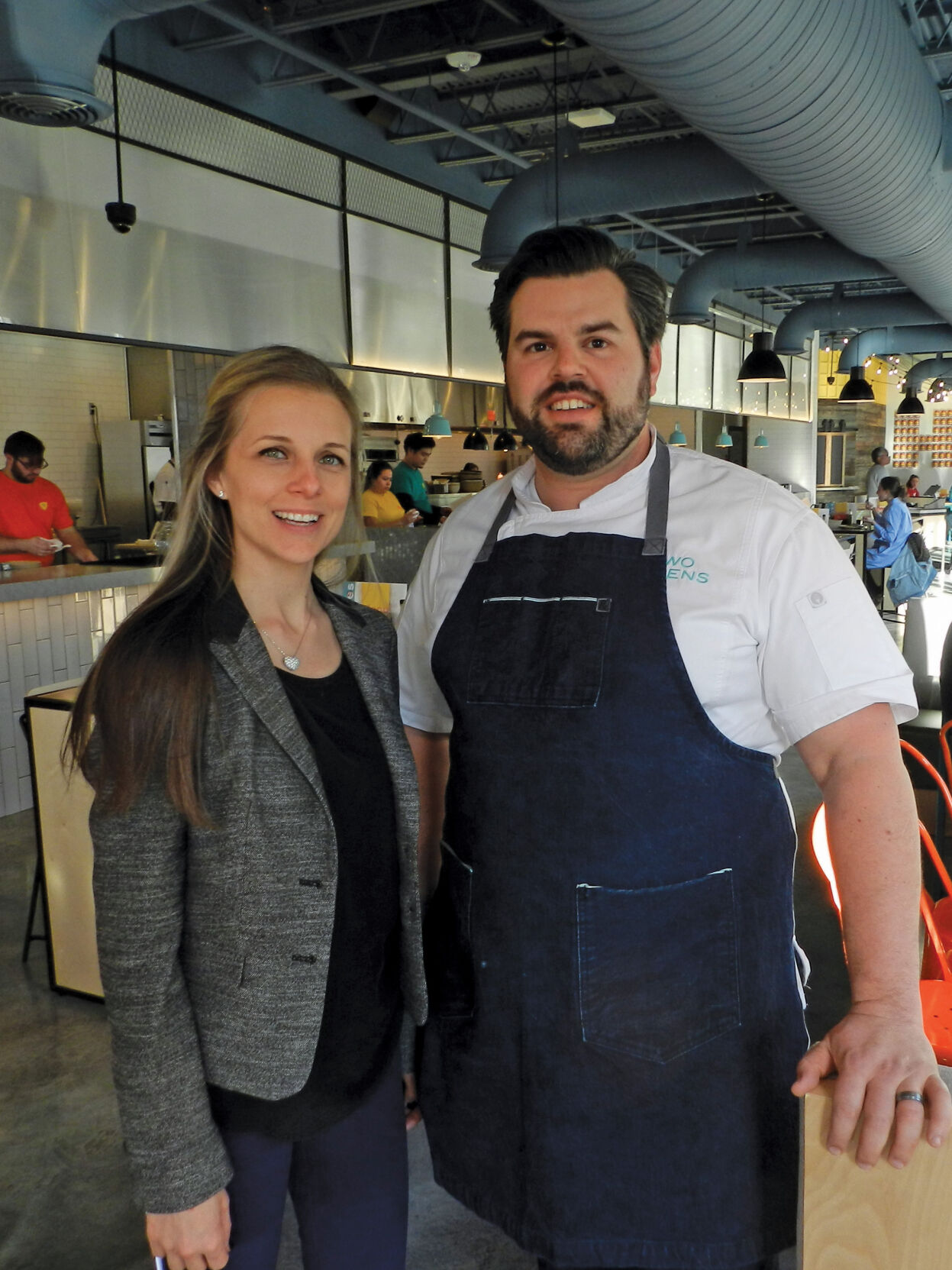 GM Julie Pascarelli Chef Patrick Lacey TwoSevens