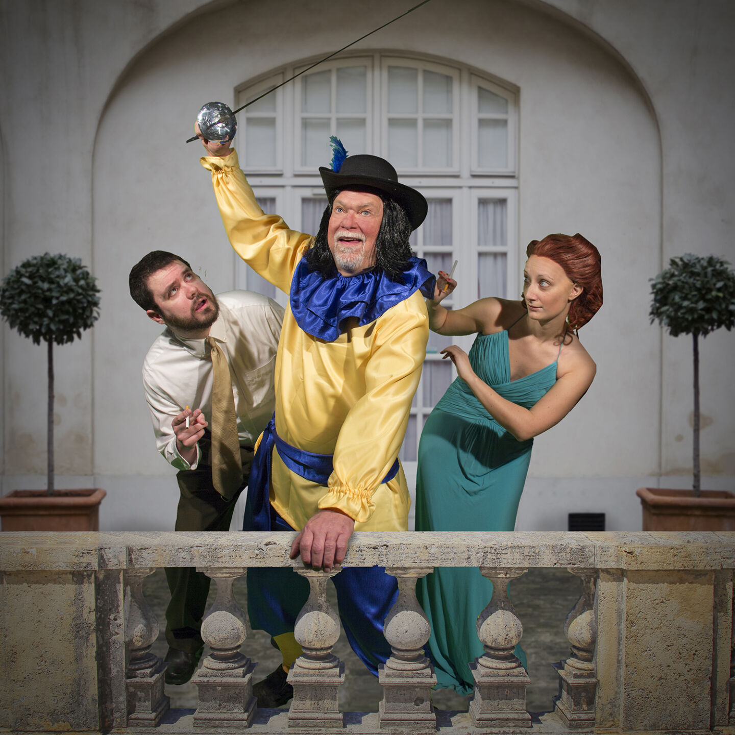 Tim Moran (Paul) & Angela Fasanella (Rosalind)