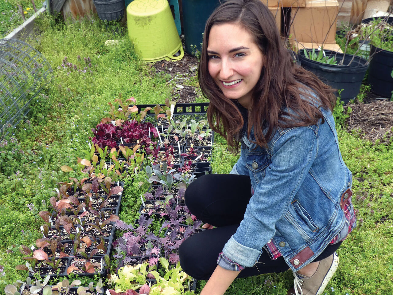 Isles’ Christina Heimann is part of the team making Trenton green.