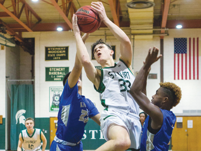 Mario Mazur turns up the intensity for Steinert basketball