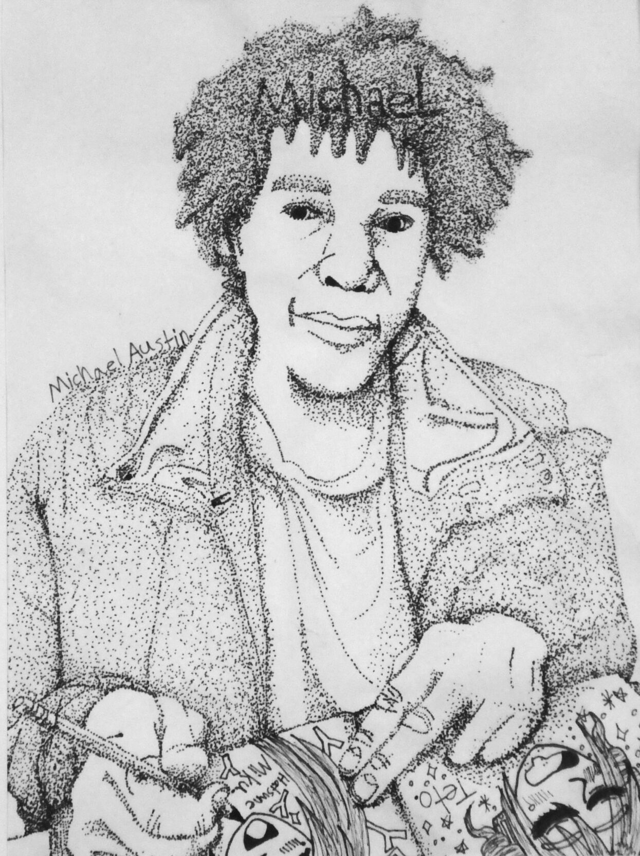 A-Michael Austin – Self Portrait