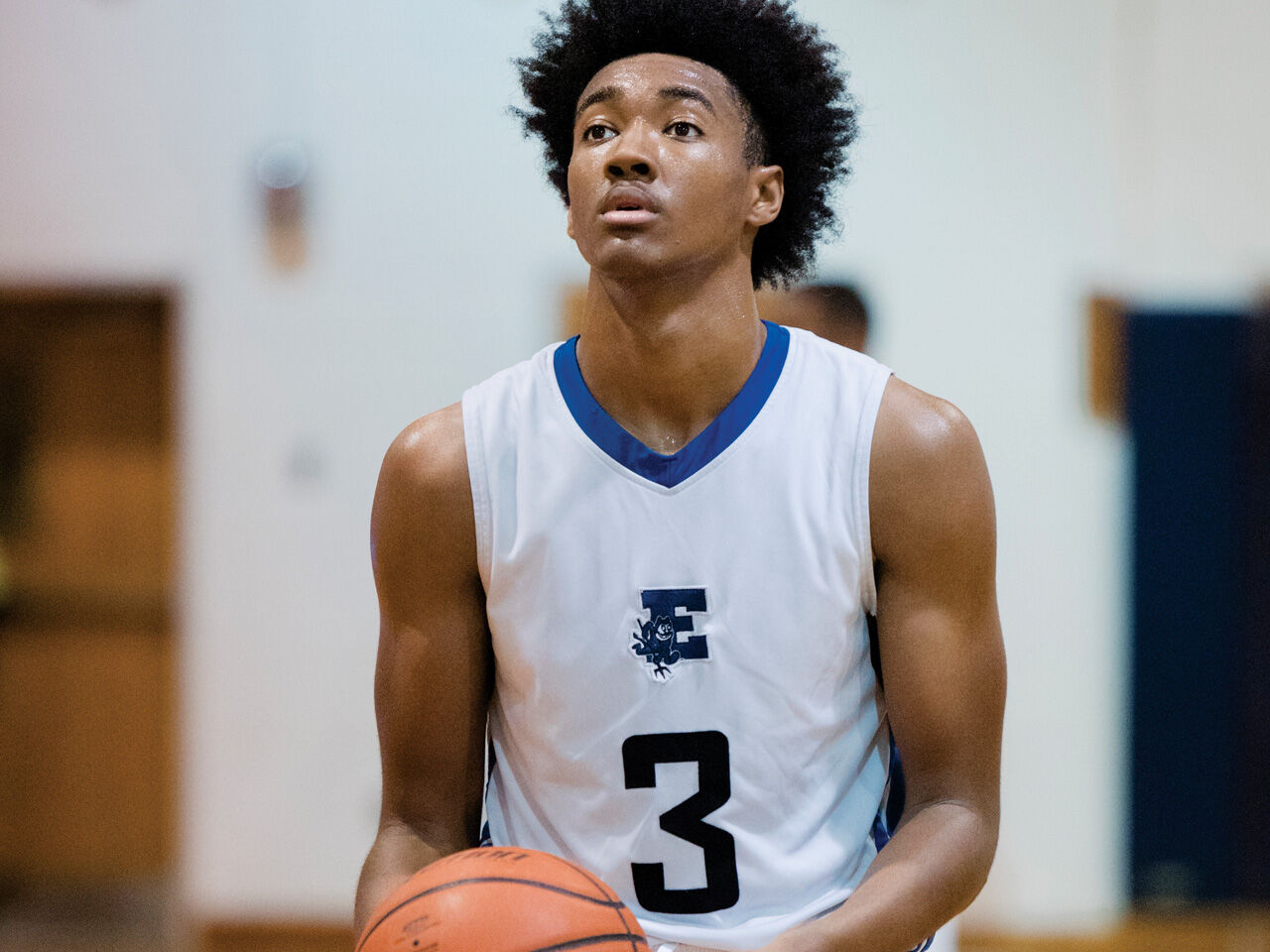 Ewing Vs. Lawrence Boys Basketball -64