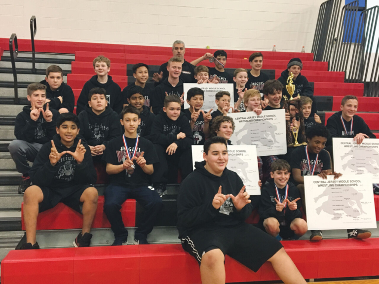 Pond Road wrestling tops undefeated season with team title