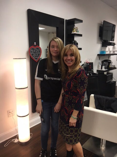 Eryca Gischlar with Melissa Guant