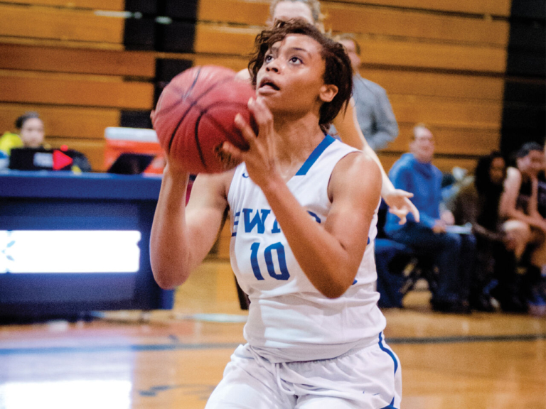 Ewing High girls’ basketball team comes up one point short in state championship