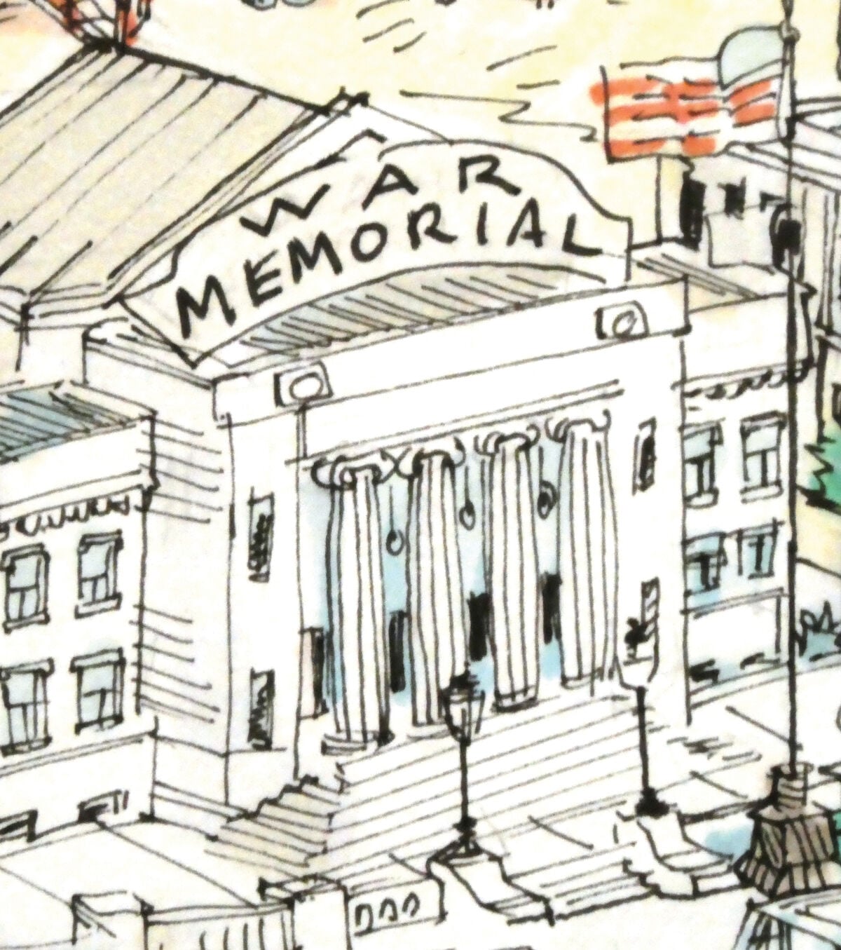 A Eric Fowler Cover — War Memorial