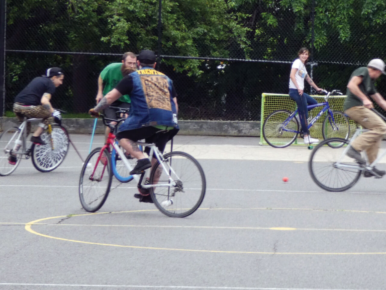 Trenton’s bike polo enthusiasts keep it real and keep it quirky