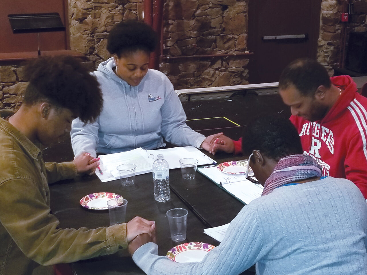 Caged Rehearsal Photo 1 (Ural Grant