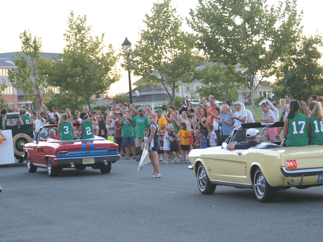Parade crowd