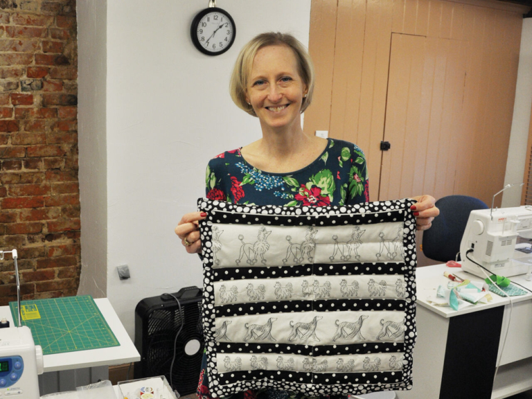 Tonry’s quilting still provides comfort for those in need