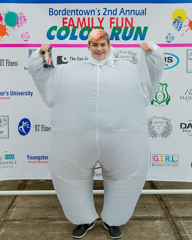 PHOTOS: Bordentown community runs through rainbows at Family Color Run