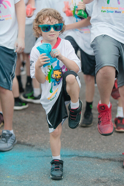 PHOTOS: Bordentown community runs through rainbows at Family Color Run