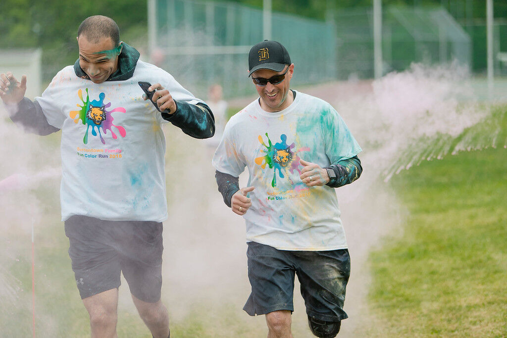 PHOTOS: Bordentown community runs through rainbows at Family Color Run
