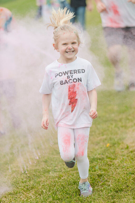 PHOTOS: Bordentown community runs through rainbows at Family Color Run