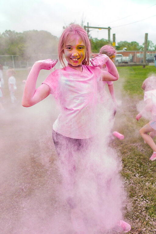 PHOTOS: Bordentown community runs through rainbows at Family Color Run