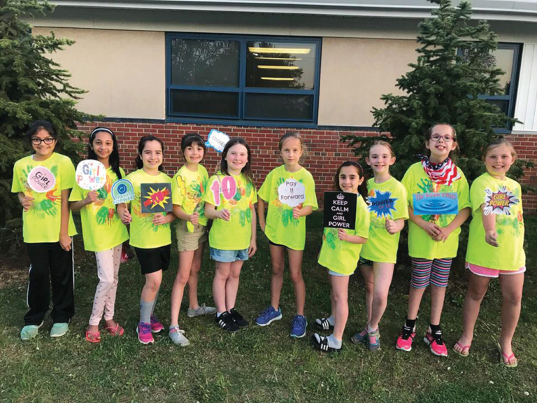 Robbinsville Girl Scouts throw party for 100 children