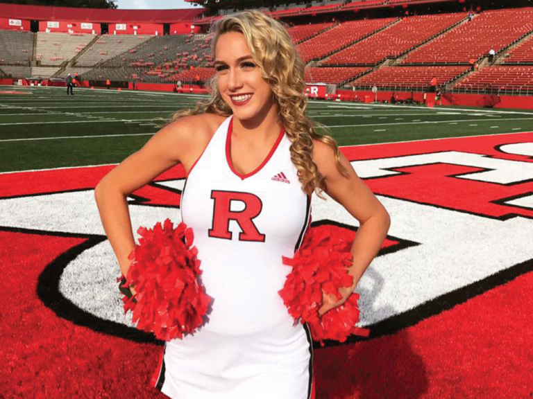 Dancer Kristie Kubala on top of the world as Rutgers freshman