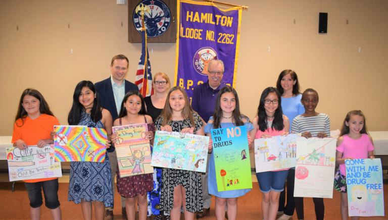 Hamilton Elks announce drug awareness poster contest winners