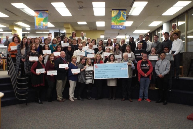 Lawrence Township Education Foundation honors ETS partnership