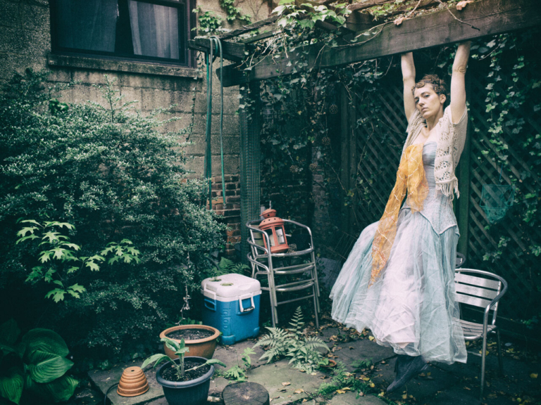 Carrie Ellmore-Tallitsch brings her performance art to Dohm Alley