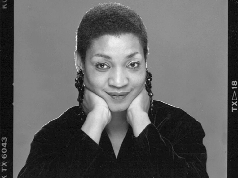 Vocalist Doris Spears sings the Trenton blues