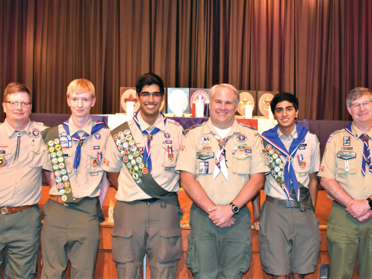 Troop 40 honors West Windsor Eagle Scouts
