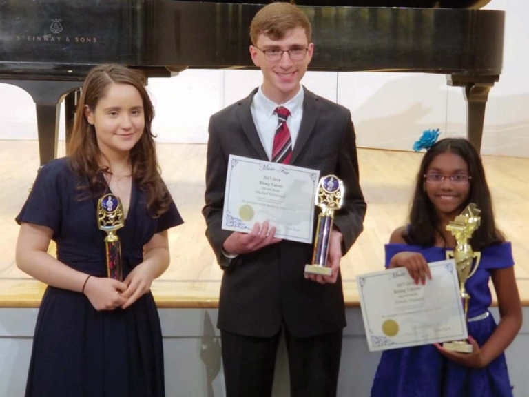 Award-winning pianists study out of this Lawrence home studio