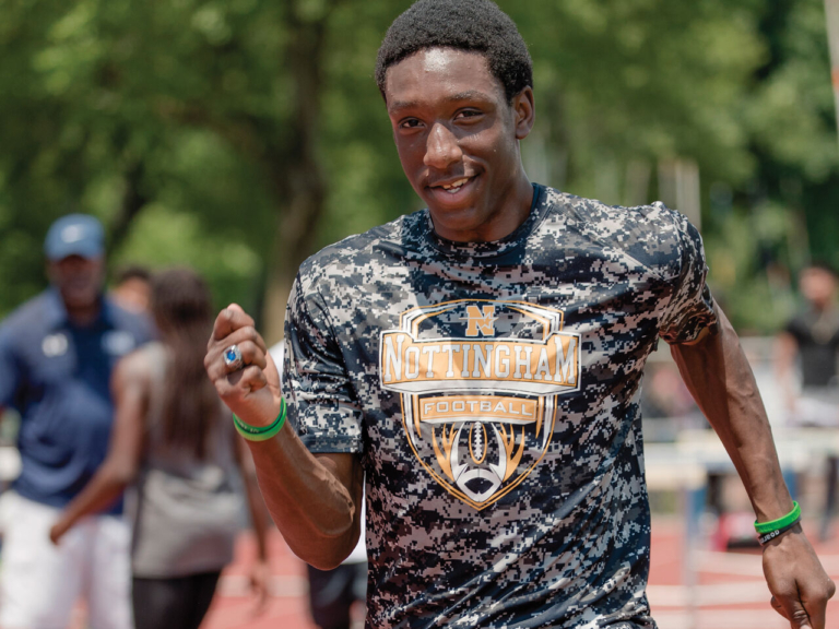 Nottingham’s Dana Ridley quickly becomes one of the state’s elite sprinters