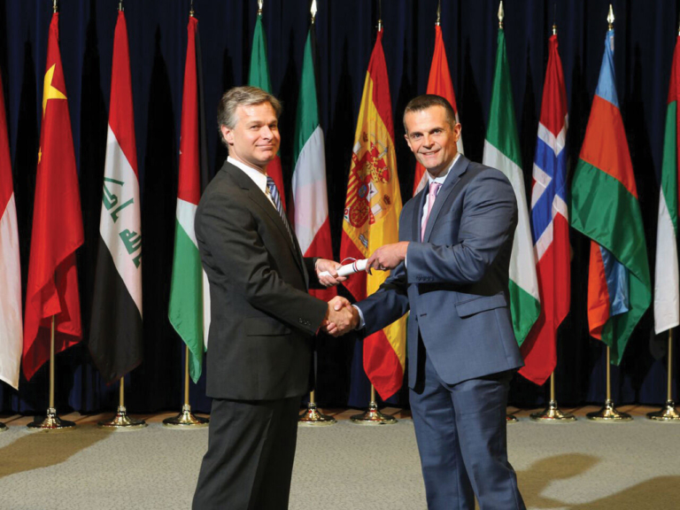 Robbinsville Police Chief Nitti graduates from FBI National Academy
