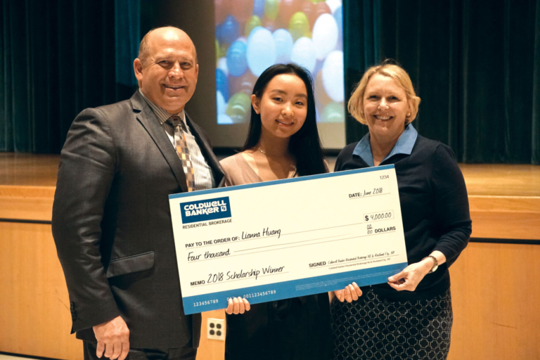 Coldwell Banker awards scholarship to High School South student
