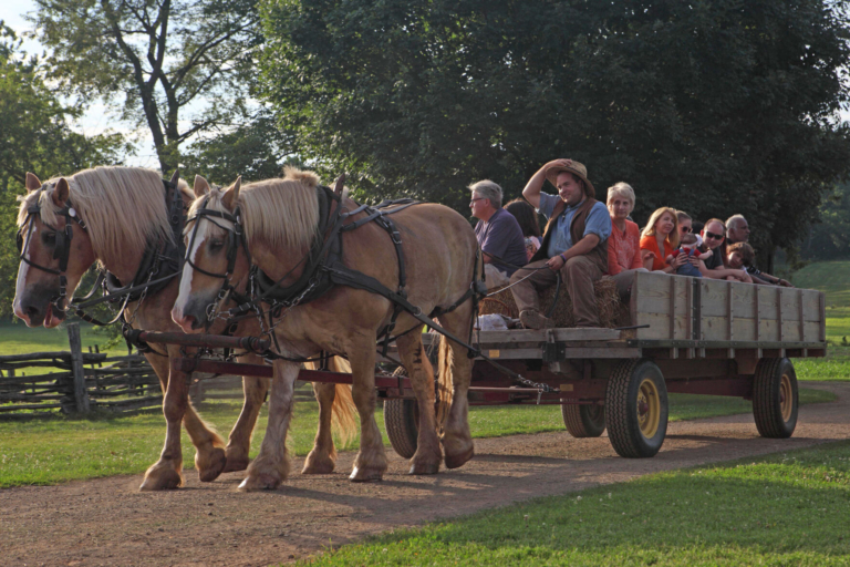Howell Living History Farm to offer evening hayrides