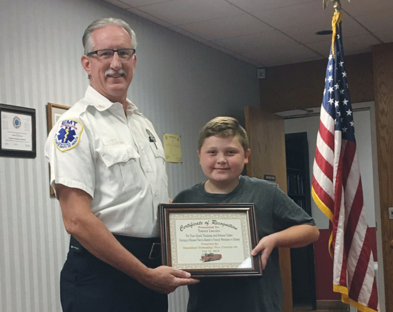Hamilton hero honored for saving grandmother in house fire
