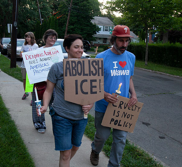 PHOTOS: Bordentown residents rally to ‘keep families together’