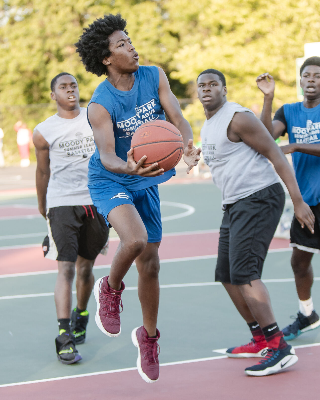 Ewing Basketball – Moody Park – 2018-8