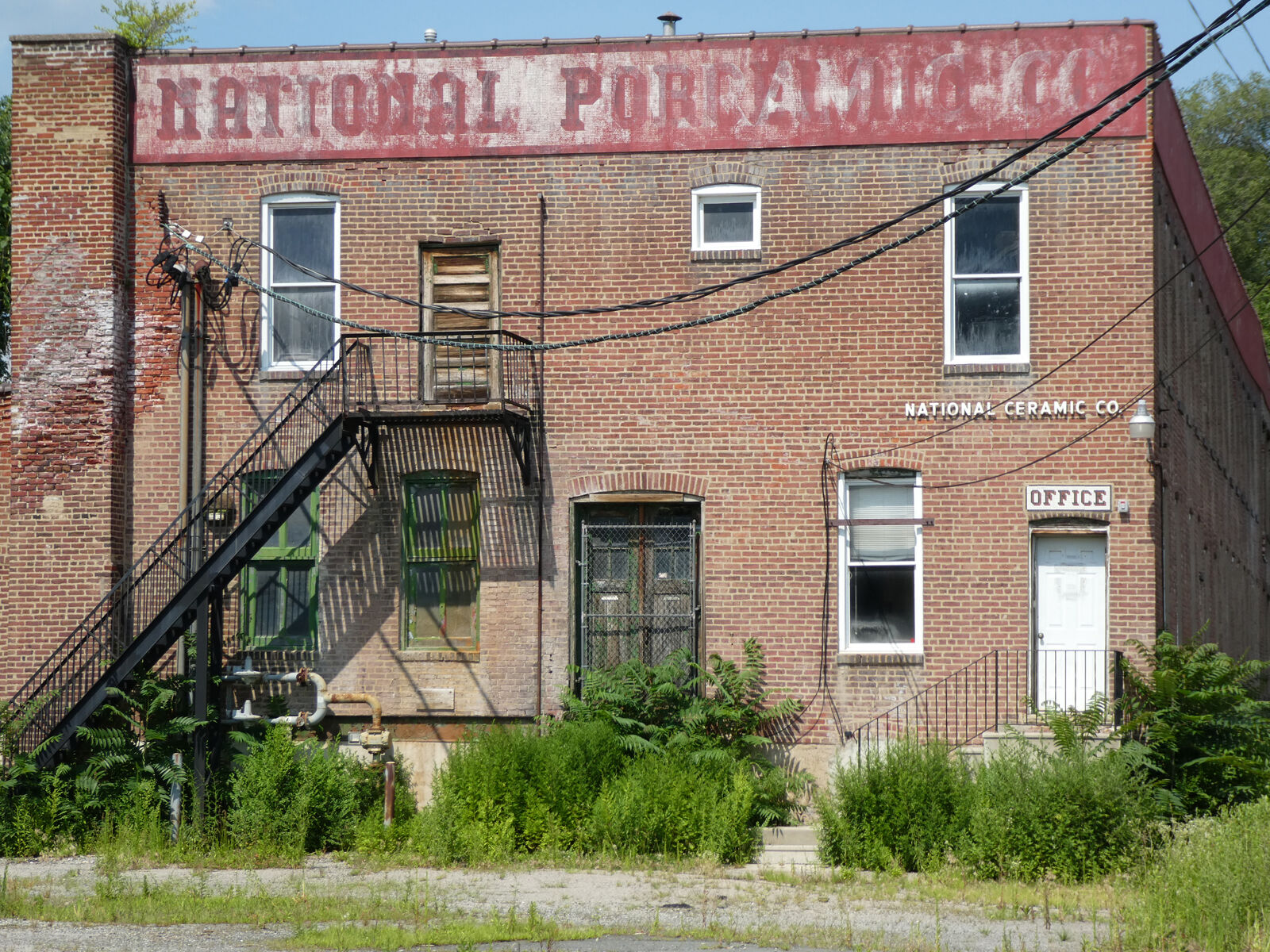 C The now closed National Ceramic Company’s office on Southard Street – Copy