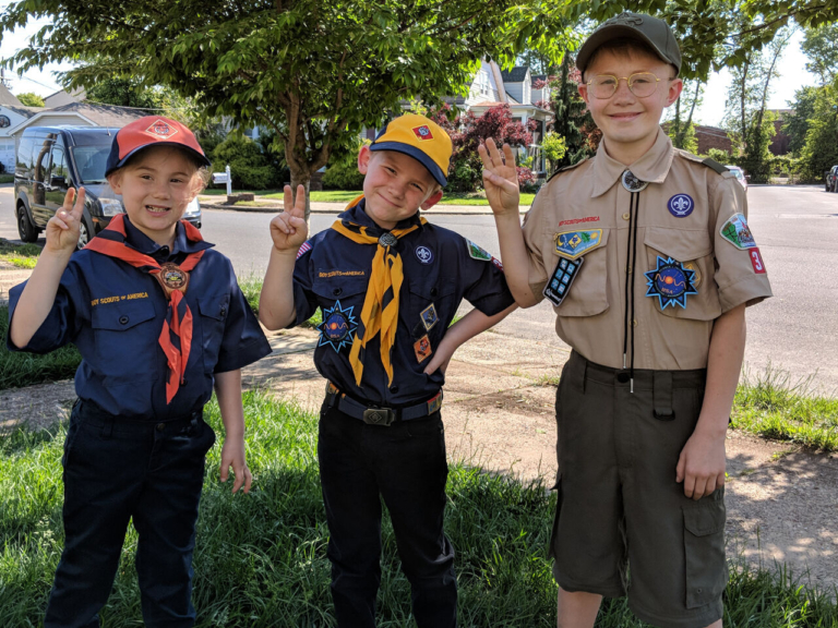 First girl Cub Scout in region started by family bond over Boy Scouts