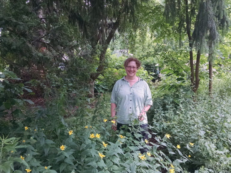 Princeton gardens trade lawn mowers for landscaping that cares for itself