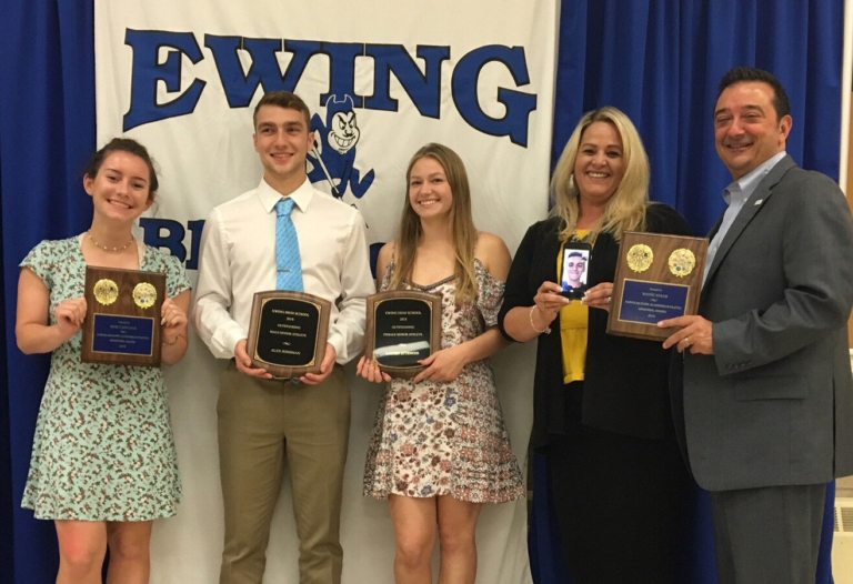 Ewing High School recognizes senior student athletes