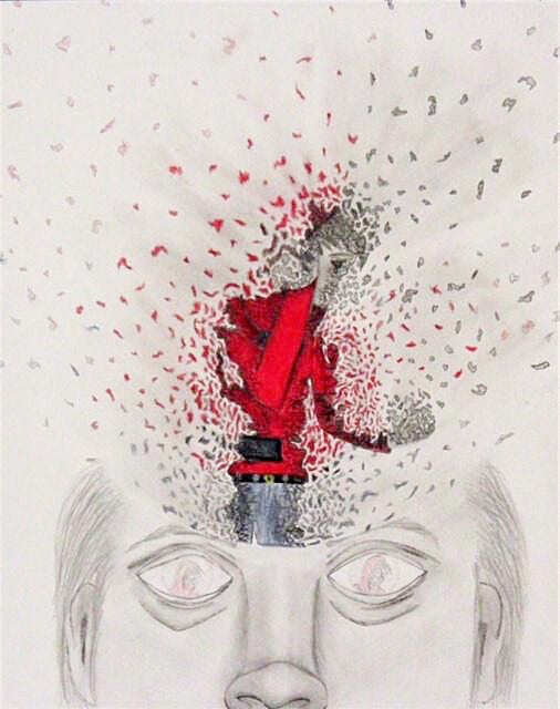 Ewing High grad Rachel Kochis uses art to help with physical