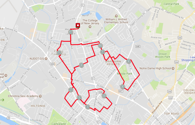 Ewing Green Team to hold Fall Spin bike tour Sept. 29